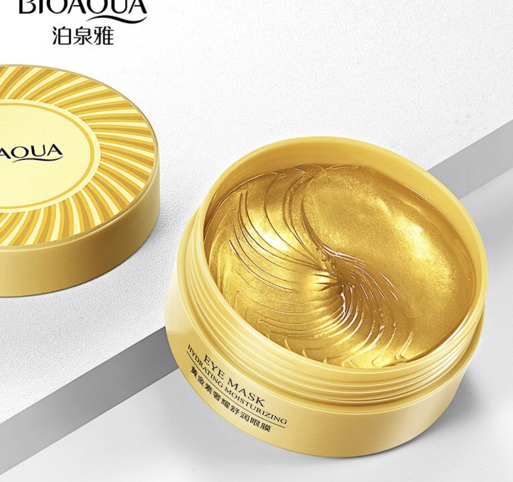 Bioaqua Mascarilla De Ojos Con Col geno Dorado Flamingo Pinks