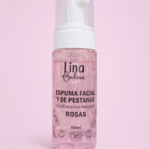 ESPUMA FACIAL Y DE PESTAÑAS LINA CADENA