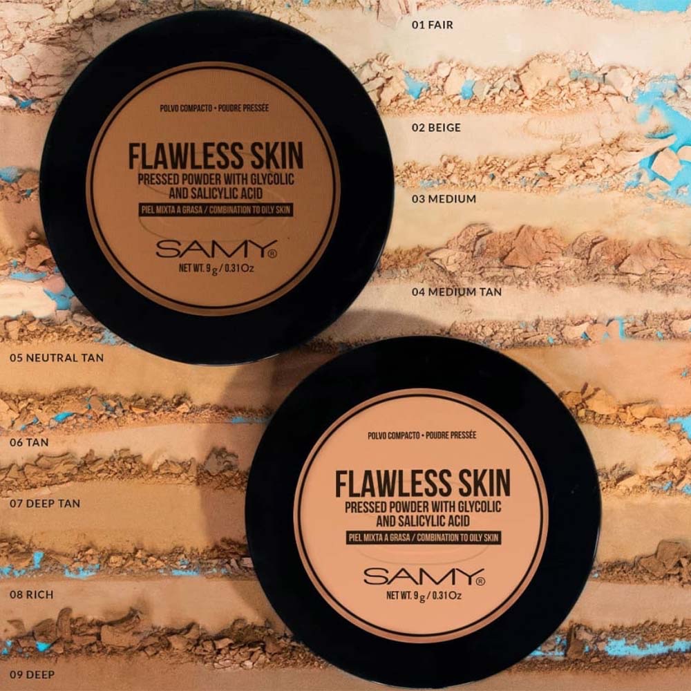 POLVO COMPACTO SAMY FLAWLESS SKIN