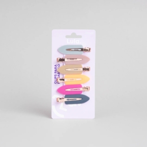PINZAS PARA EL CABELLO LULA X 6