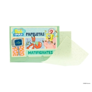 TRENDY PAPELETAS MATIFICANTES BOB ESPONJA